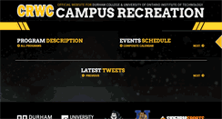 Desktop Screenshot of campusrecreationcentre.com